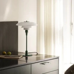PH 3/2 bordslampa glossy deep Green
