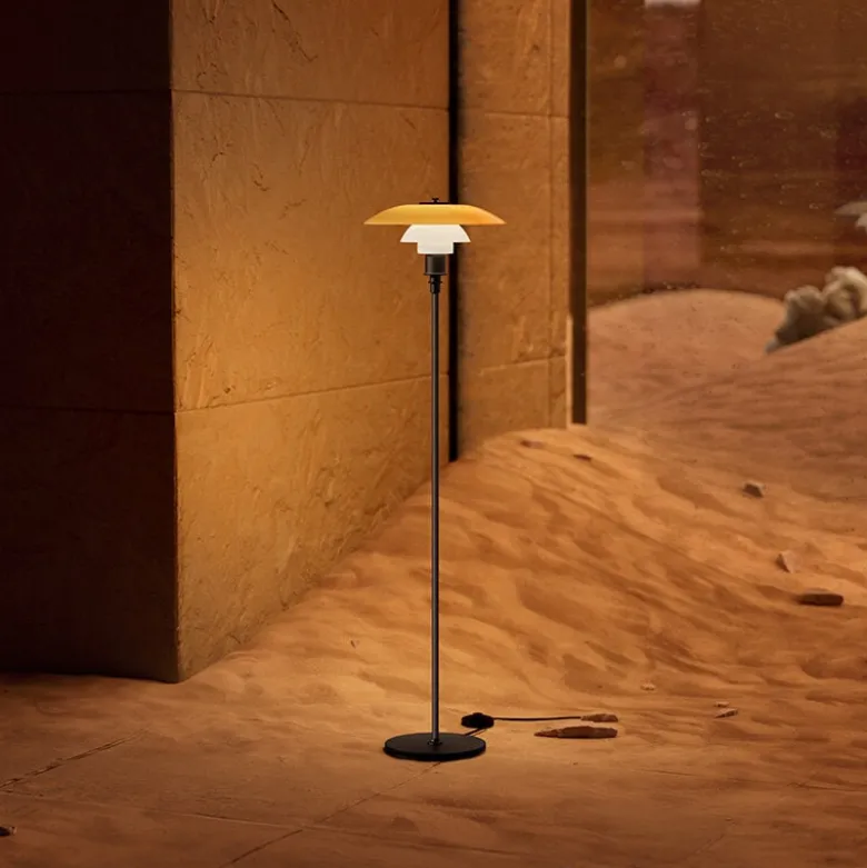 PH 3½-2½ Golvlampa Centenary Edition amber/opal white