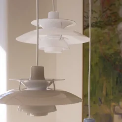 PH 5 Ø320 opal taklampa opal white