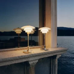 PH 1/1 Portabel bordslampa High Lustre Chrome Plated