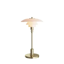 PH 2/1 portable bordslampa glass/brass
