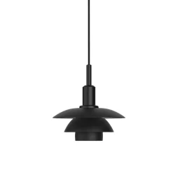 PH 3/3 taklampa black metal