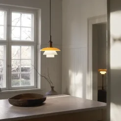 PH 3/3 taklampa Centenary Edition amber/opal white