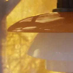 PH 3/3 taklampa Centenary Edition amber/opal white