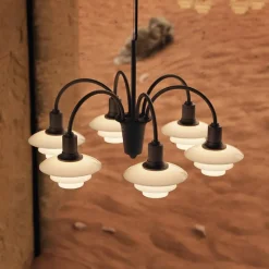 PH 1/1 Taklampa 6 Centenary Edition Aged Brass/Dusty Terracotta