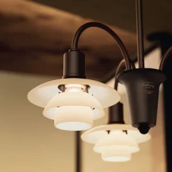 PH 1/1 Taklampa 3 Centenary Edition Aged Brass/Dusty Terracotta
