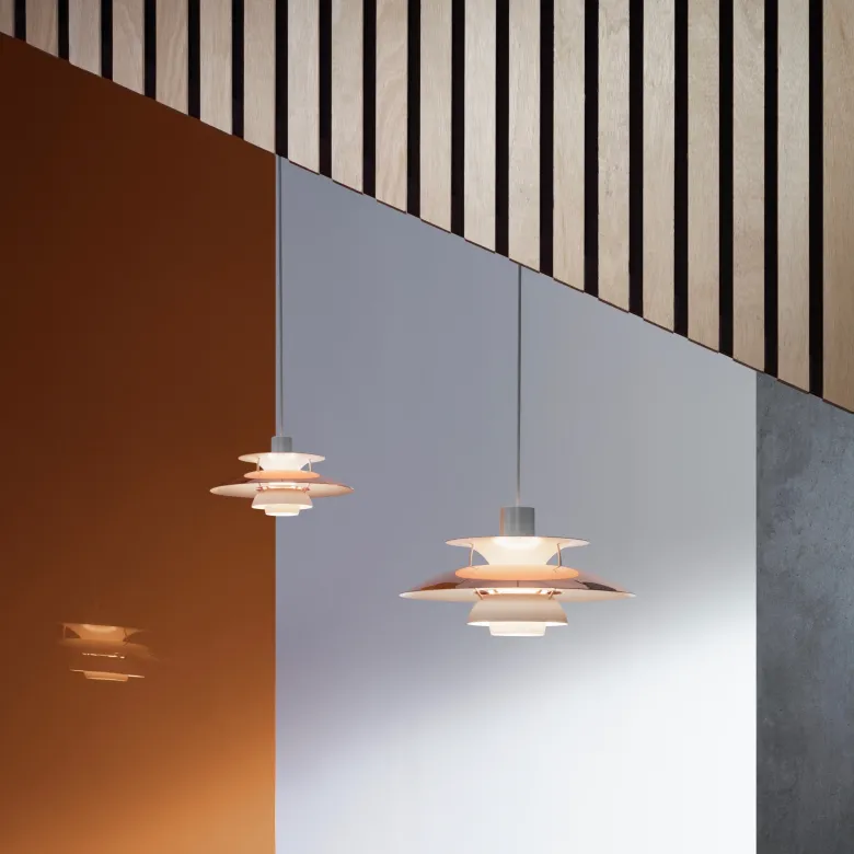 PH 5 Ø300 taklampa copper