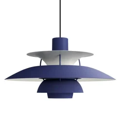 PH 5 Ø500 taklampa Monochrome Dusty Indigo