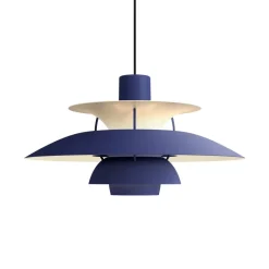 PH 5 Ø500 taklampa Monochrome Dusty Indigo
