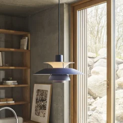 PH 5 Ø500 taklampa Monochrome Dusty Indigo