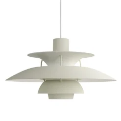 PH 5 Ø500 taklampa Monochrome Pale Pewter