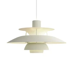 PH 5 Ø500 taklampa Monochrome Pale Pewter