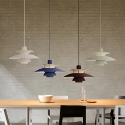 PH 5 Ø500 taklampa Monochrome Pale Pewter