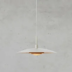Piny taklampa beige