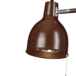PJ71 vägglampa kabel oxblod