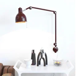 PJ70 vägglampa kabel varmgrå