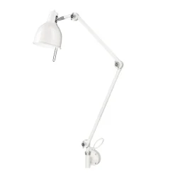 PJ70 vägglampa kabel vit