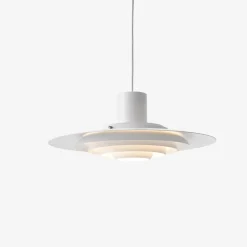 P376 KF1 taklampa matt white