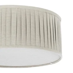 Plissé Ø45 plafond natur
