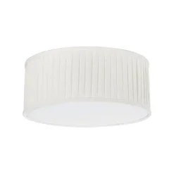 Plissé Ø45 plafond offwhite