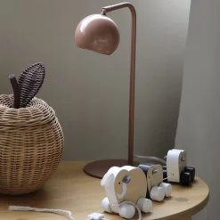 Pop bordslampa brun
