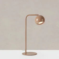 Pop bordslampa brun