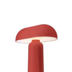 Porta portabel bordslampa röd