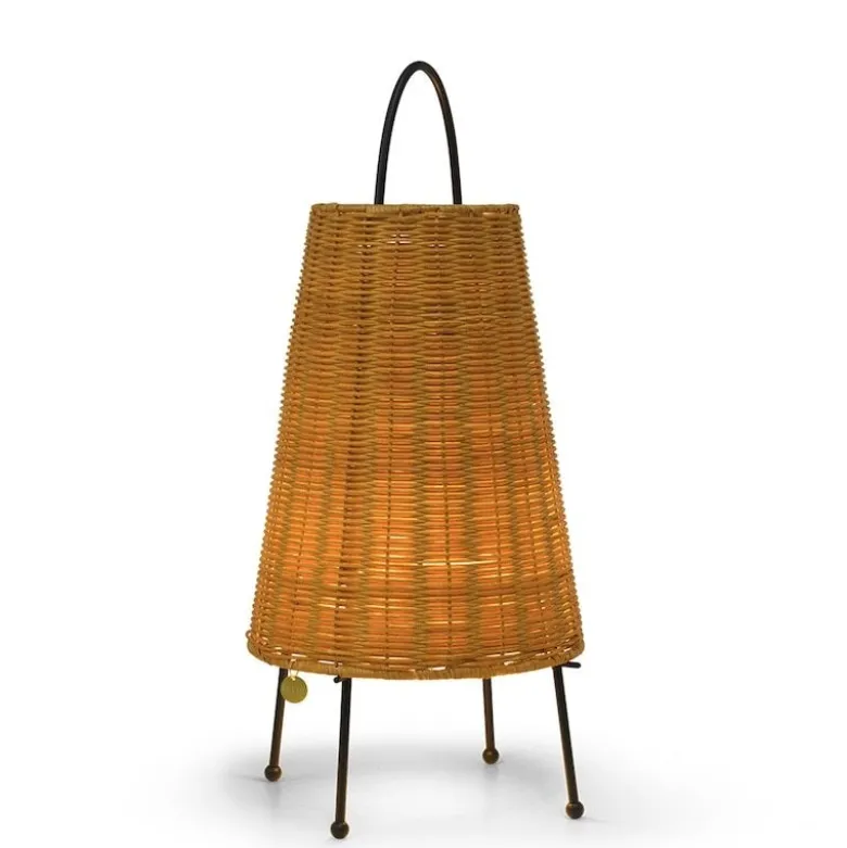 Porti Braided portabel bordslampa natur