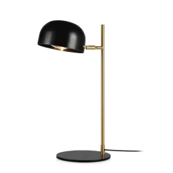 Pose bordslampa svart/borstad mässing