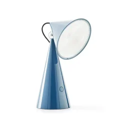 Pose portabel bordslampa baby blue