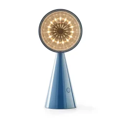 Pose portabel bordslampa baby blue
