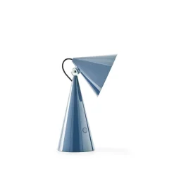 Pose portabel bordslampa baby blue