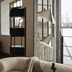 Pose Ø43 taklampa silver