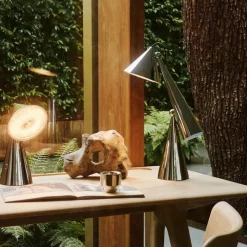 Pose Task bordslampa silver