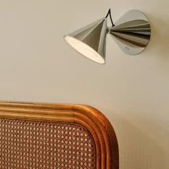 Pose vägglampa/plafond silver