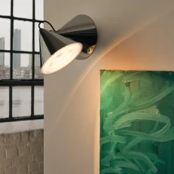 Pose vägglampa/plafond silver