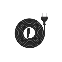 Power cable 5m midwinter svart