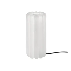 Press bordslampa frostad