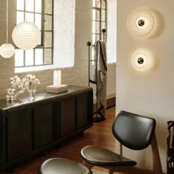Press Surface large plafond/vägglampa IP55 frostad