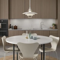 Primus II Ø43 taklampa sand/mässing
