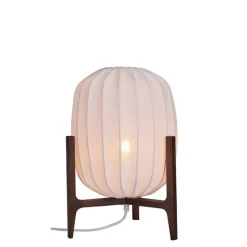Prisma bordslampa mörk ask/vit