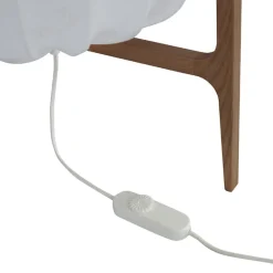 Prisma golvlampa ek/vit