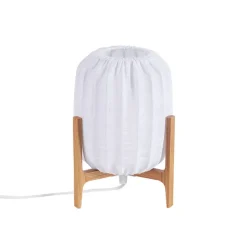 Prisma Mini bordslampa ek/vit