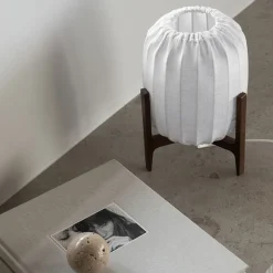 Prisma Mini bordslampa mörk ask/vit
