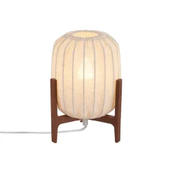 Prisma Mini bordslampa mörk ask/natur