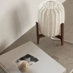 Prisma Mini bordslampa mörk ask/natur