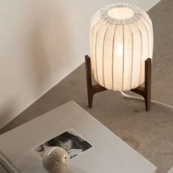 Prisma Mini bordslampa mörk ask/natur