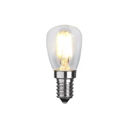 Päronlampa E14 ST26 LED dimbar klar