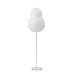 Puff Bubble golvlampa vit
