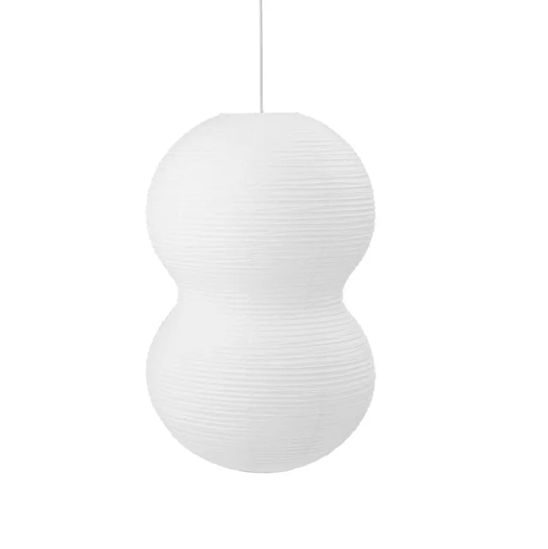Puff Twist lampskärm vit